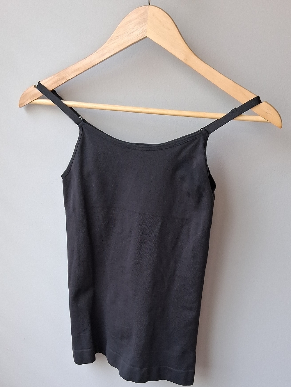 Shapermint Black Slim Spaghetti-Strap Camisole